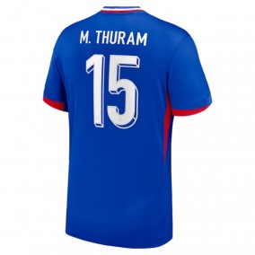 Frankrike M.Thuram 15 EM Hemmatröja 2024